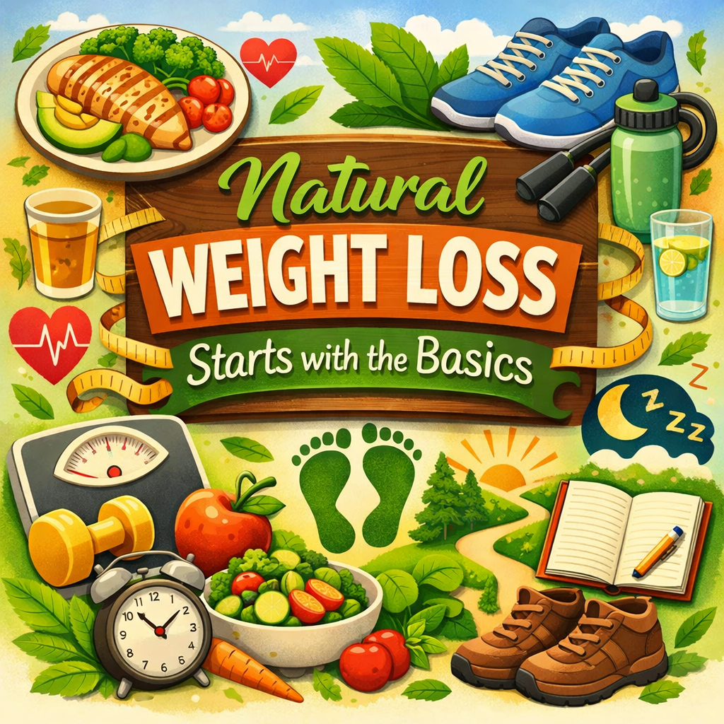 Healthy lifestyle essentials for weight loss
