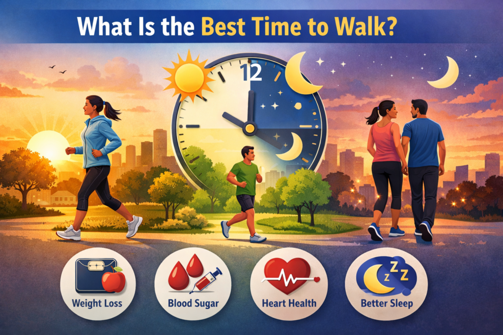 Best time to walk