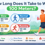How long to walk 100m