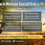 How to stay motivated to walk