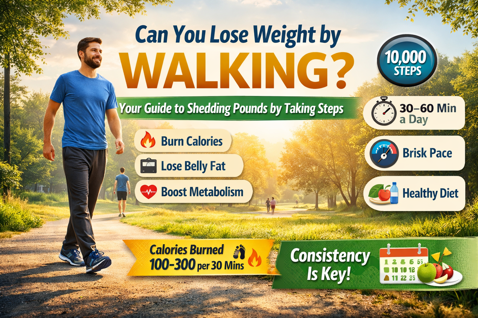 Walking for weight loss guide