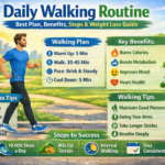 What Is the Best Daily Walking Routine for Health, Fitness, and Weight Loss