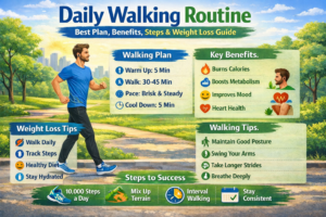What Is the Best Daily Walking Routine for Health, Fitness, and Weight Loss