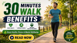 30 Minutes Walk Benefits Boost Health, Fitness & Mental Wellbeing