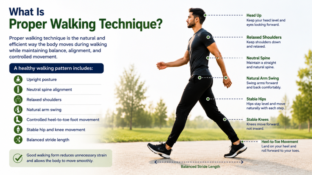 How to Walk Properly: Best Walking Technique and Correct Walking Posture Guide
