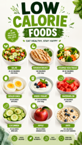 Low Calorie Foods The Ultimate Beginner’s Guide to Healthy Weight Loss, Fat Burning & Smart Eating