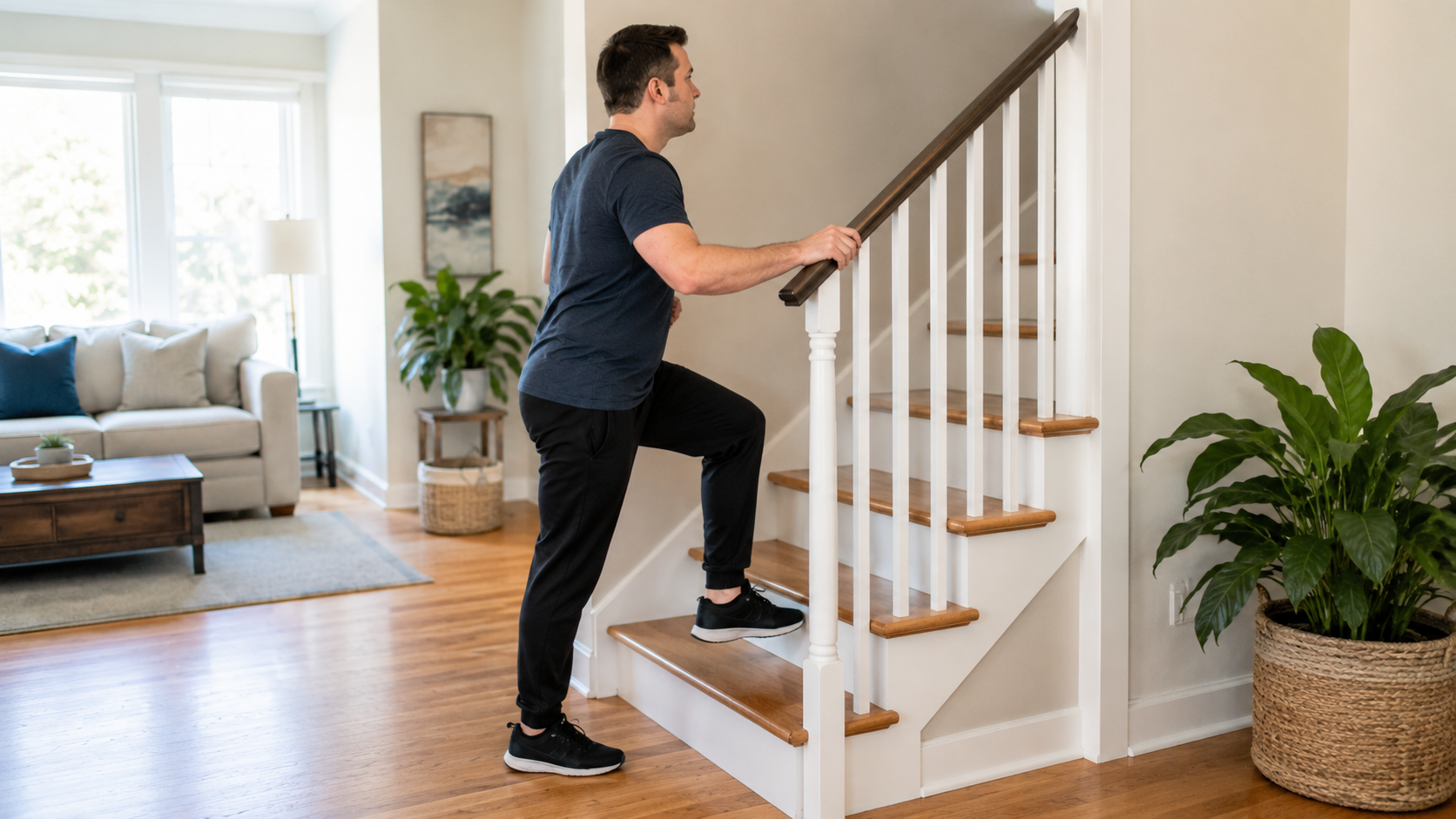Step-Ups easy workout for weight loss