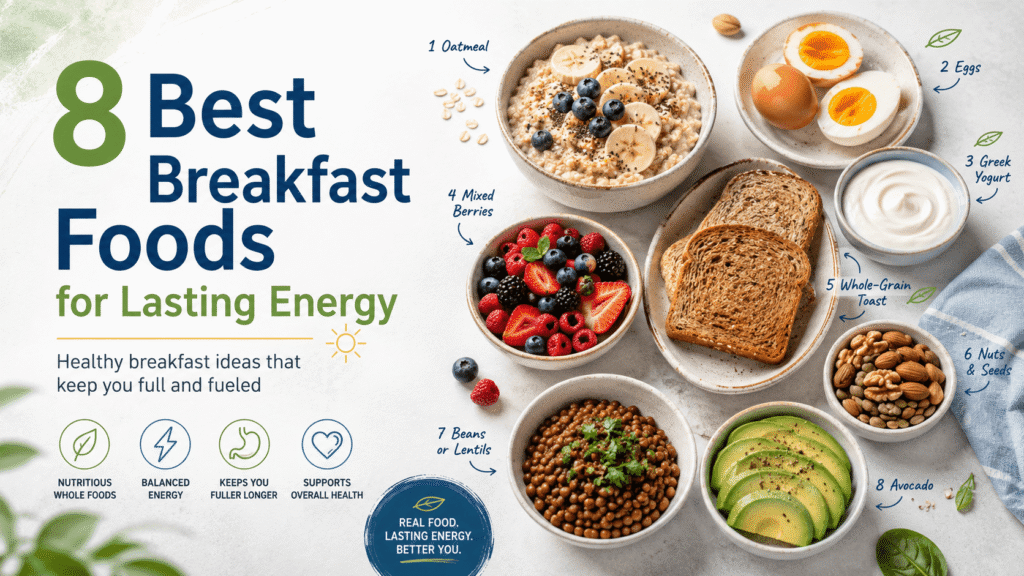 8 Best Breakfast Foods for Lasting Energy