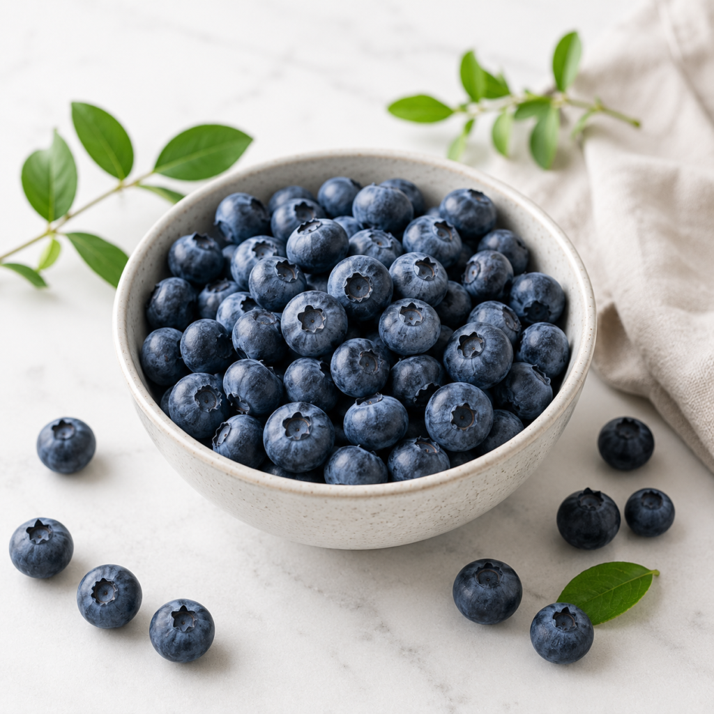 Blueberries are small, but they are powerful.