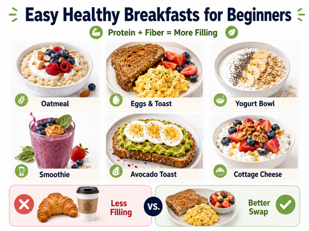 Easy healthy breakfast ideas for beginners