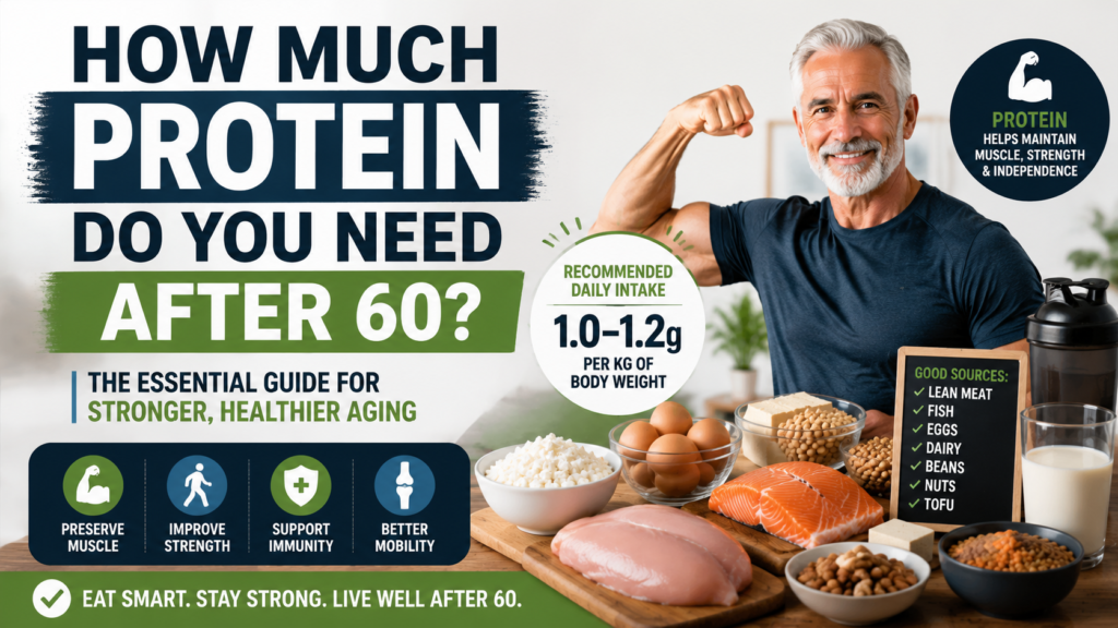 How Much Protein Do You Need After 60