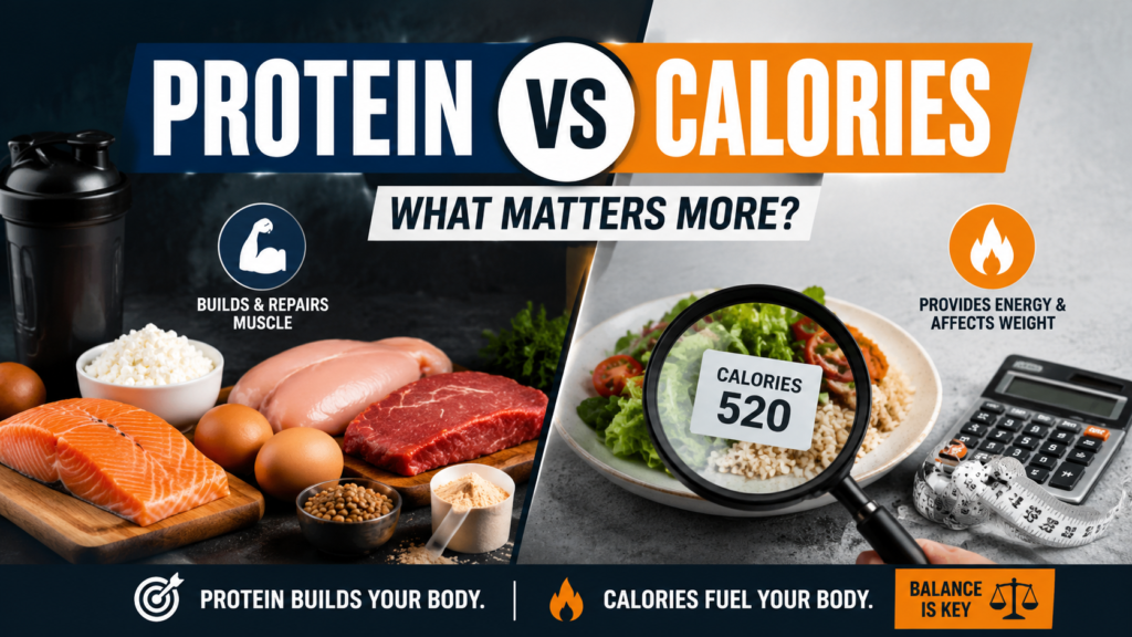 Protein vs calories what matters more
