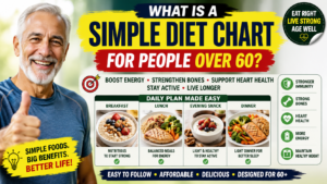Simple diet chart for over 60s