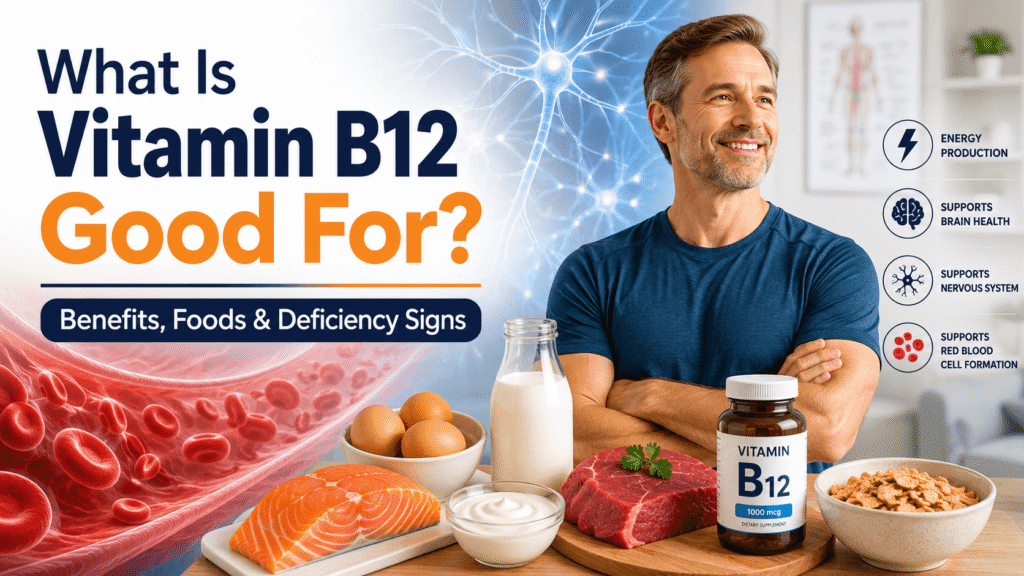 What is vitamin B12 good for