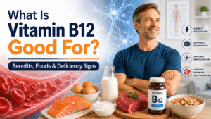 What is vitamin B12 good for