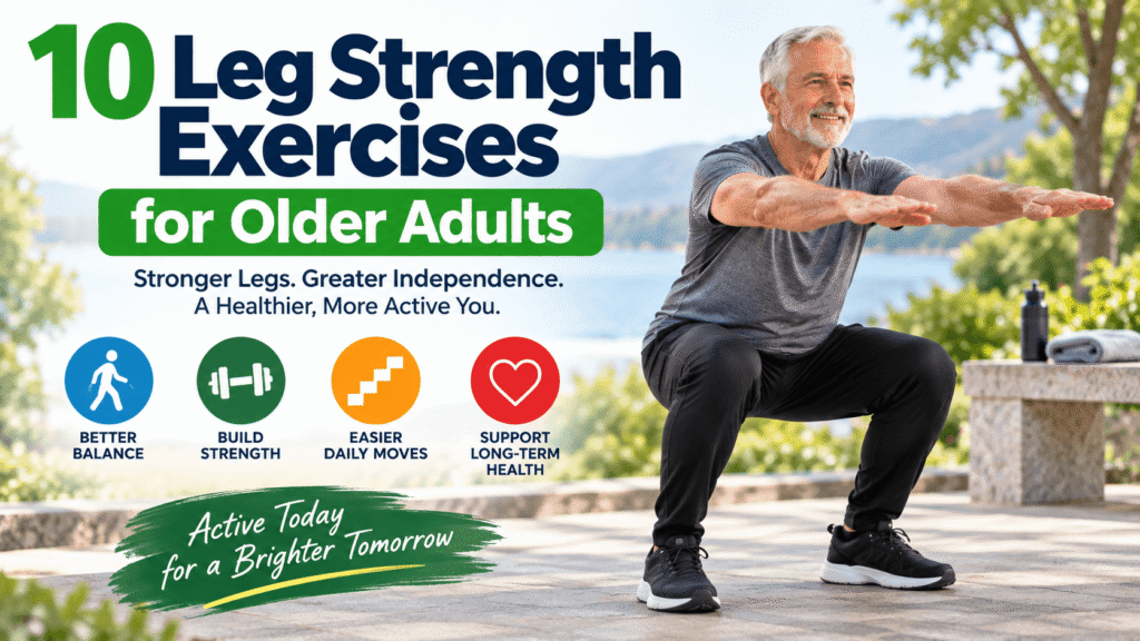 10 Leg Strength Exercises for Older Adults Safe & Effective Guide