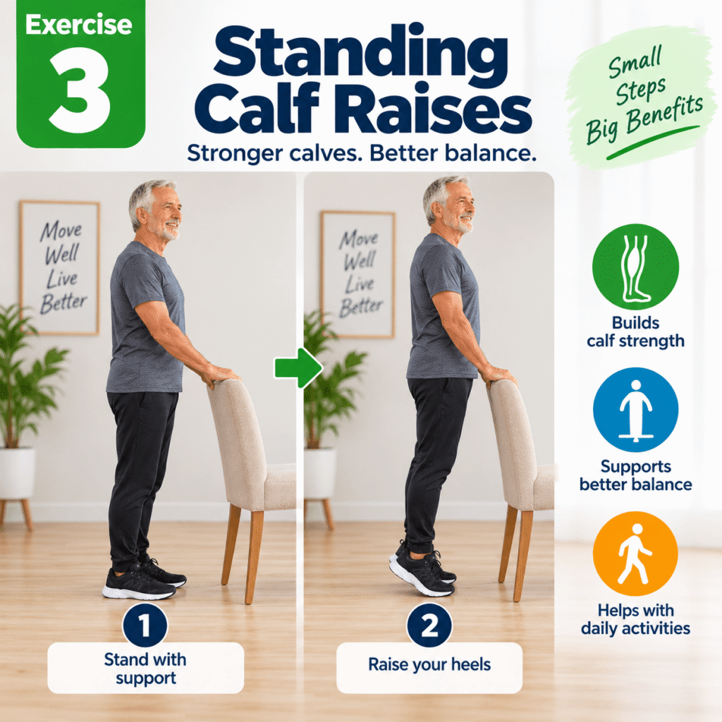 3. Standing Calf Raises