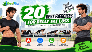 20 Best Exercises for Belly Fat Loss