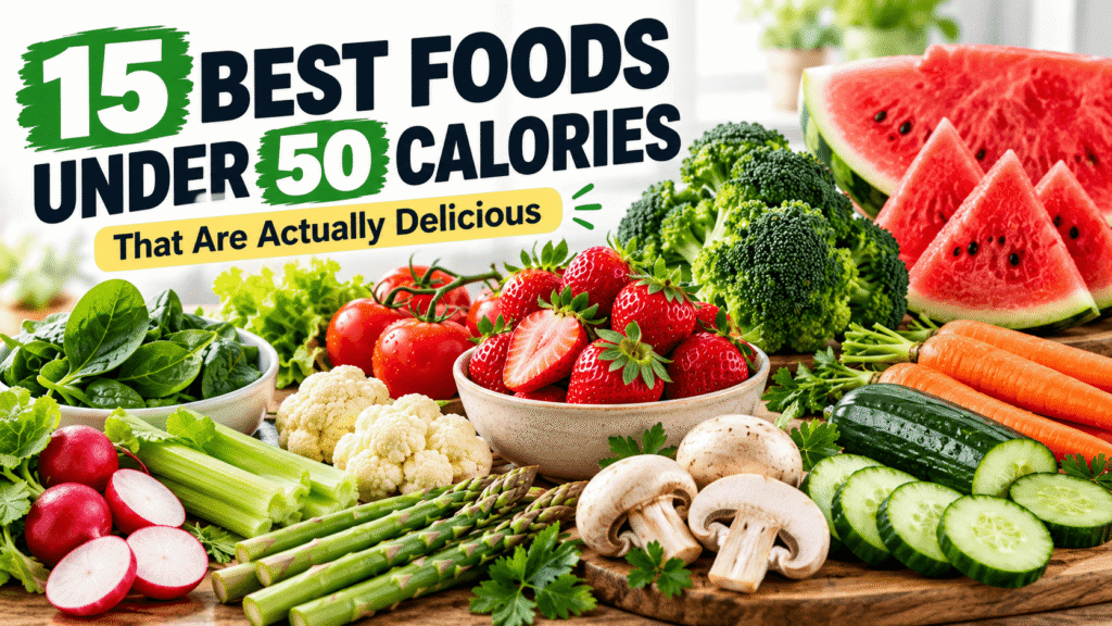 15 Best Foods Under 50 Calories