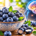 Blueberries and a Glowing Brain